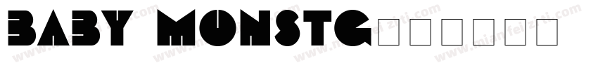 Baby Monstg字体转换
